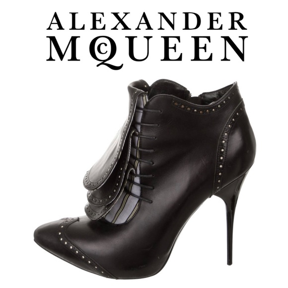 Alexander McQueen Shoes - Extremely Rare Alexander McQueen Stiletto Booties